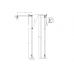 prysznic bezpieczeństwa stojący tof 1100/350 tof oczomyjki i prysznice bezpieczeństwa 8